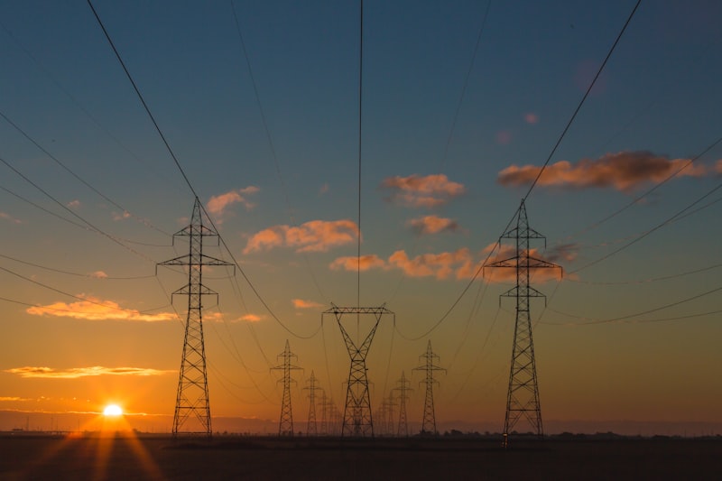 Power transmission lines and electrical infrastructure